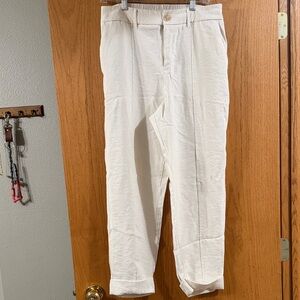 a new day Cream Cropped Pants